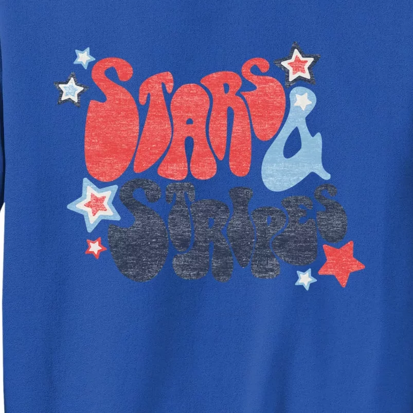 Americana Stars And Stripes Gift Tall Sweatshirt