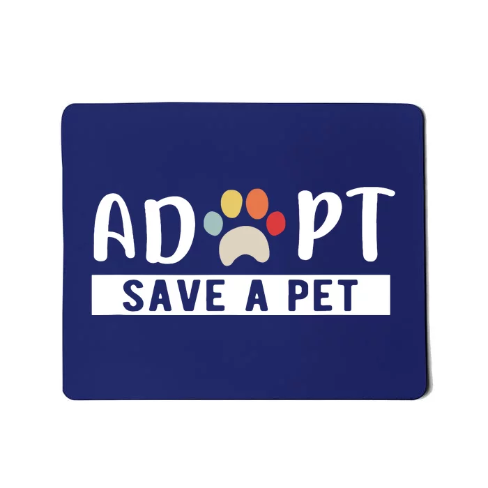 Adopt Save A Pet Cat And Dog Animals Rescue Mousepad