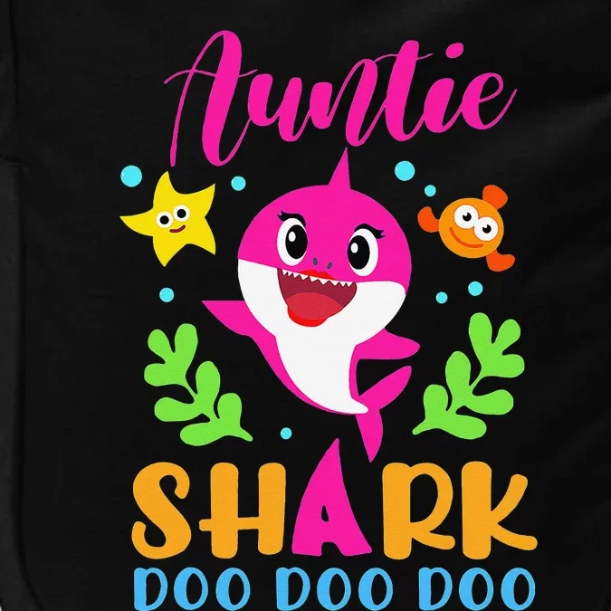 Auntie Shark Auntie Shark Lover Family Mother's Day Impact Tech Backpack