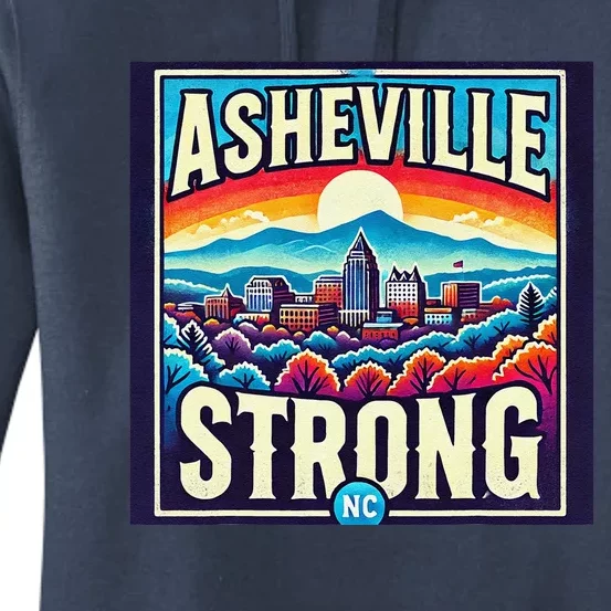 Asheville Strong Asheville North Carolina Women's Pullover Hoodie