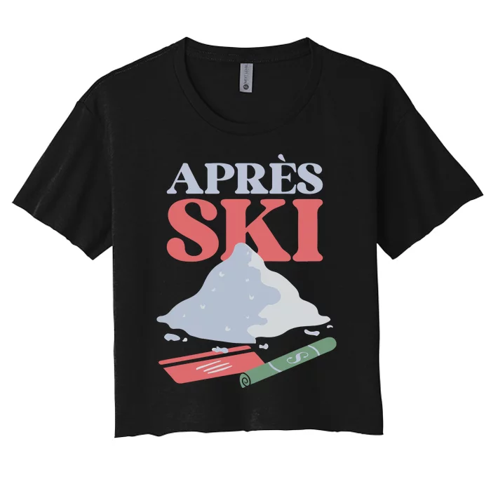 Apres Ski Women's Crop Top Tee