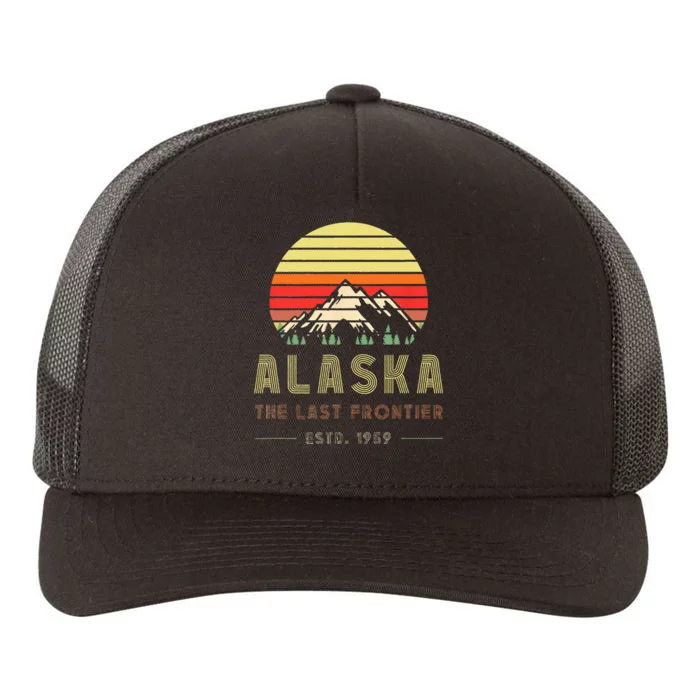 Alaska Souvenirs Alaska Family Friends Group Yupoong Adult 5-Panel Trucker Hat