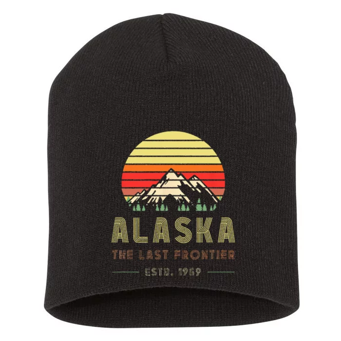 Alaska Souvenirs Alaska Family Friends Group Short Acrylic Beanie