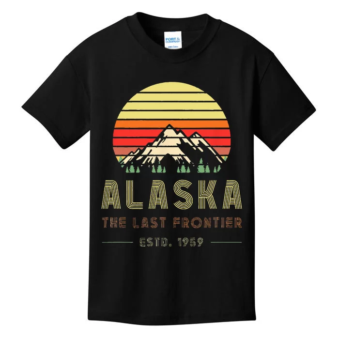 Alaska Souvenirs Alaska Family Friends Group Kids T-Shirt