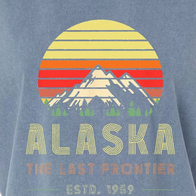 Alaska Souvenirs Alaska Family Friends Group Garment-Dyed Women's Muscle Tee