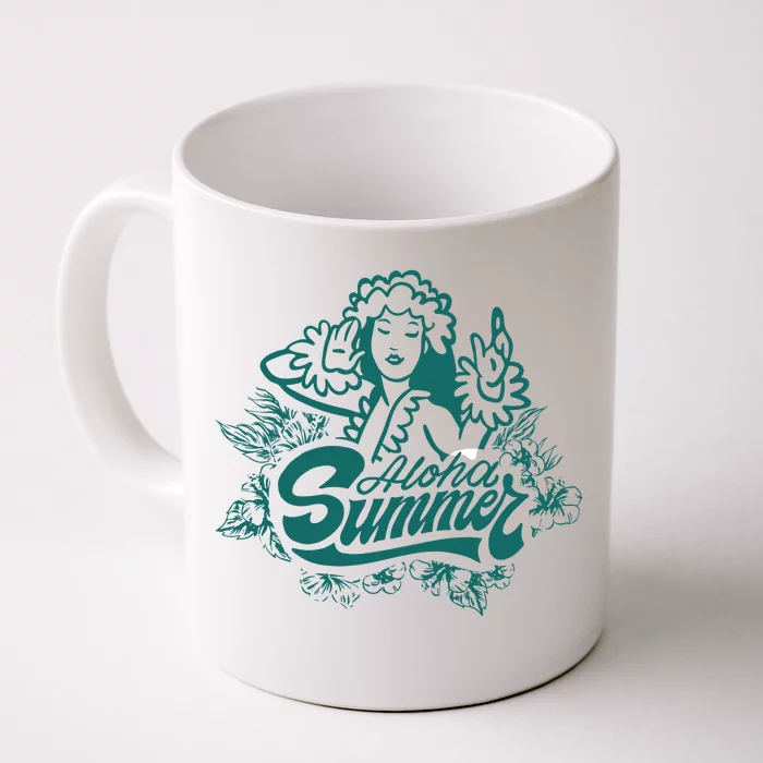 Aloha Summer Front & Back Coffee Mug