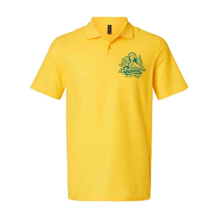 Aloha Summer Softstyle Adult Sport Polo