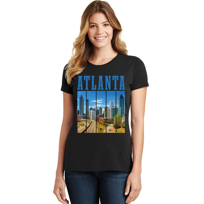 Atlanta Skyline ATL Georgia Vintage Pride Women's T-Shirt