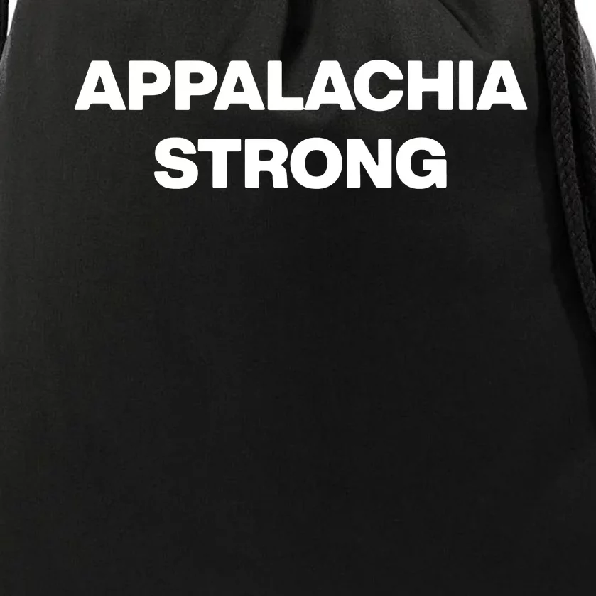 Appalachian Strong Drawstring Bag