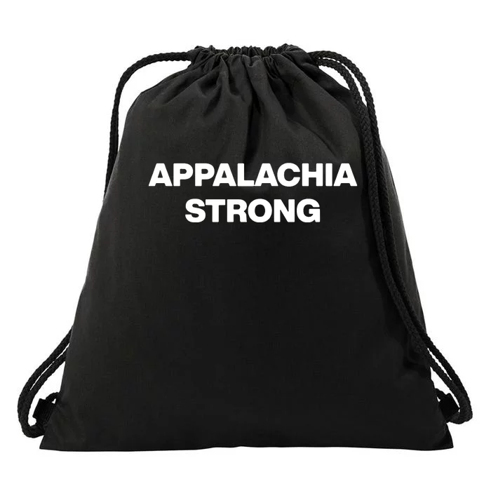 Appalachian Strong Drawstring Bag