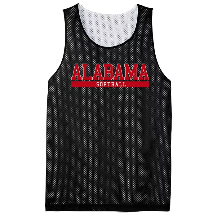 Alabama Softball Mesh Reversible Basketball Jersey Tank