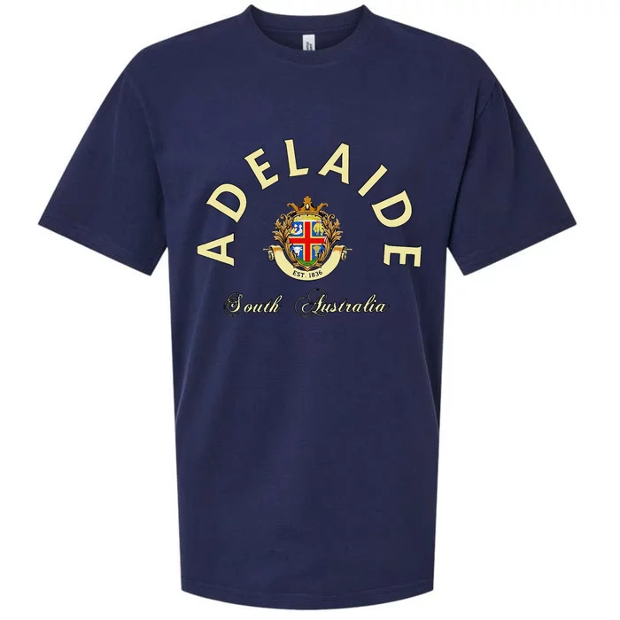 Adelaide South Australia Australian Kangaroo Adelaide Sueded Cloud Jersey T-Shirt