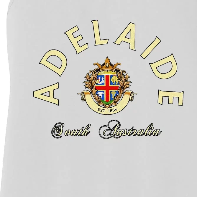 Adelaide South Australia Australian Kangaroo Adelaide Women's Racerback Tank