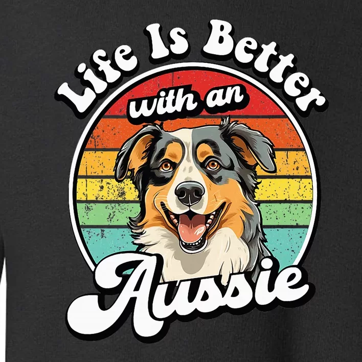 Australian Shepherd Toddler Sweatshirt