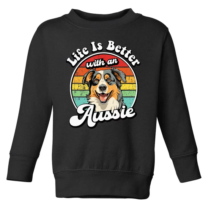 Australian Shepherd Toddler Sweatshirt