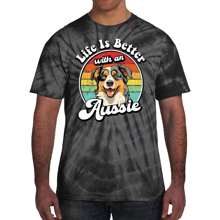 Australian Shepherd Tie-Dye T-Shirt