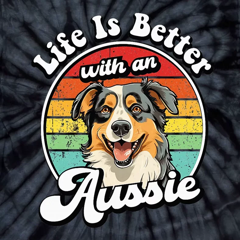 Australian Shepherd Tie-Dye T-Shirt