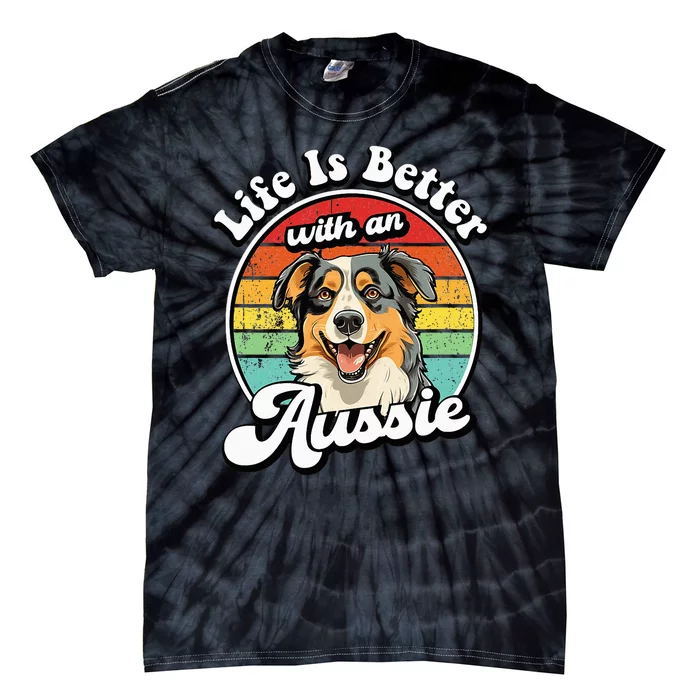 Australian Shepherd Tie-Dye T-Shirt