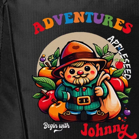 Apple Seed Adventures Begin With Johnny  Fun Costume City Backpack