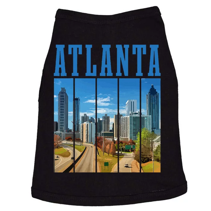 Atlanta Skyline ATL Georgia Vintage Pride Doggie Tank