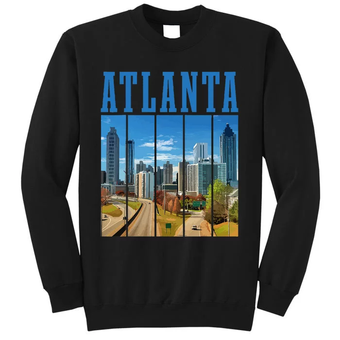 Atlanta Skyline ATL Georgia Vintage Pride Sweatshirt