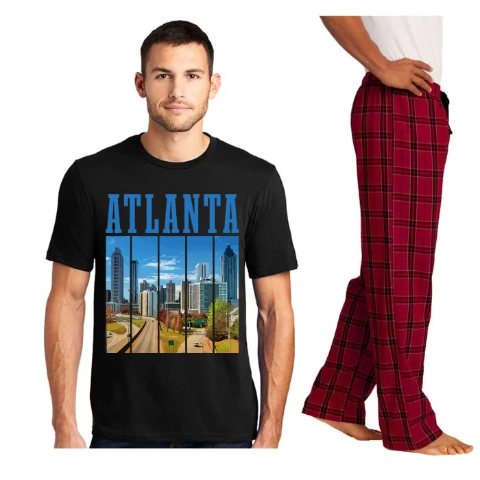 Atlanta Skyline ATL Georgia Vintage Pride Pajama Set