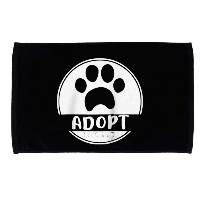 Adopt Save A Pet Cat And Dog Animals Rescue Raglan Microfiber Hand Towel