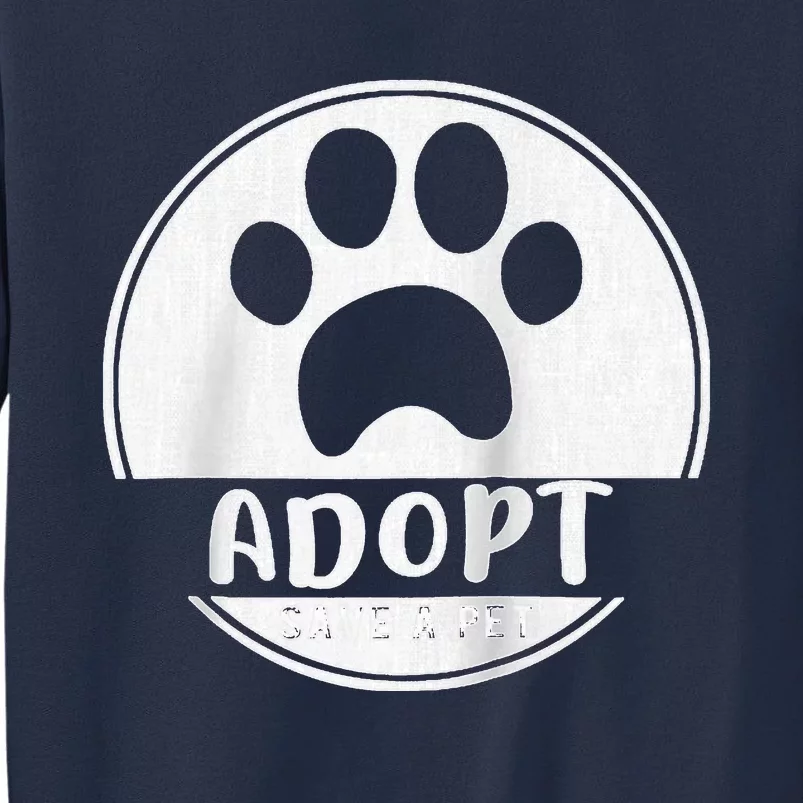 Adopt Save A Pet Cat And Dog Animals Rescue Raglan Sweatshirt