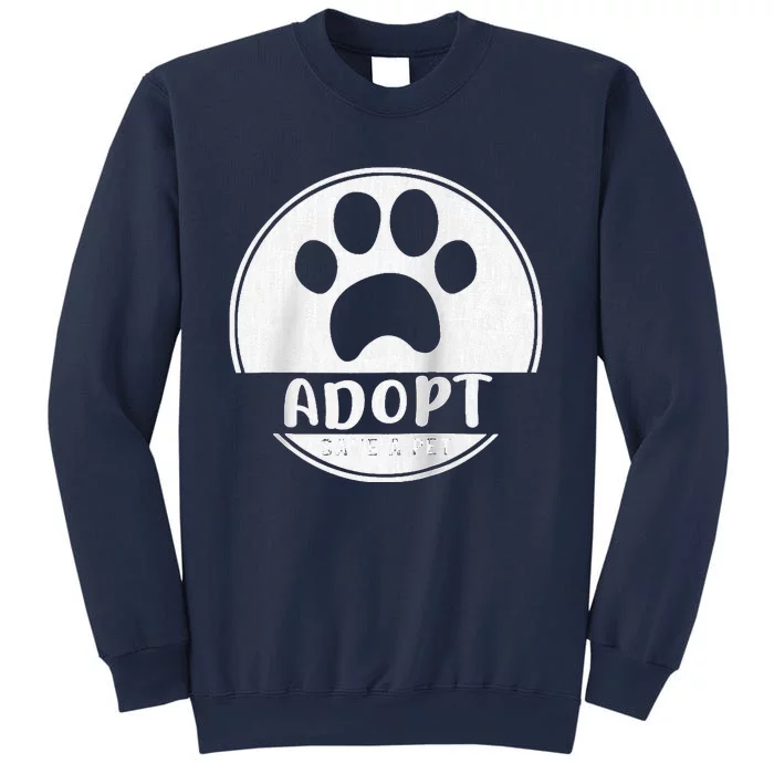 Adopt Save A Pet Cat And Dog Animals Rescue Raglan Sweatshirt