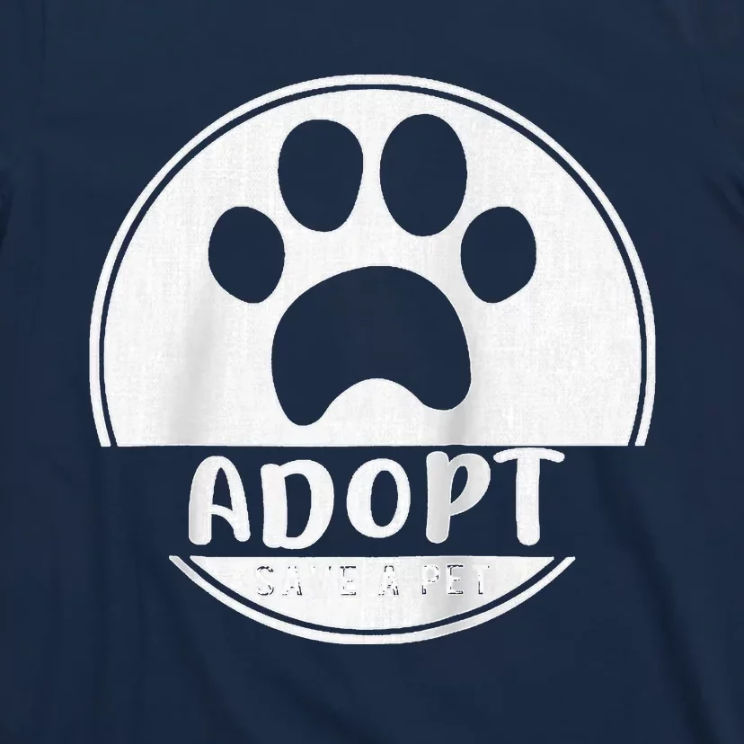 Adopt Save A Pet Cat And Dog Animals Rescue Raglan T-Shirt