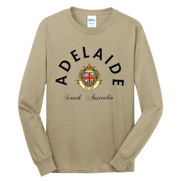 Adelaide South Australia Australian Kangaroo Adelaide Tall Long Sleeve T-Shirt