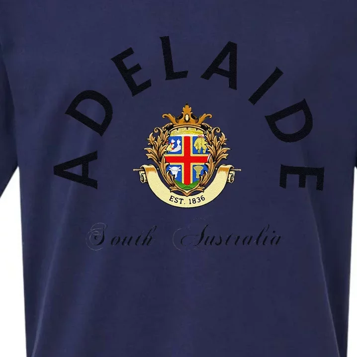 Adelaide South Australia Australian Kangaroo Adelaide Sueded Cloud Jersey T-Shirt