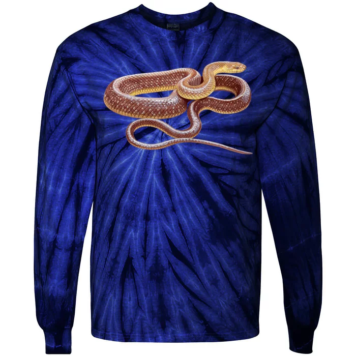 Aesculapian Snake Tie-Dye Long Sleeve Shirt