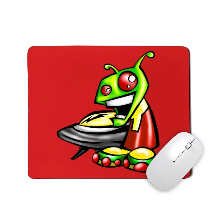 Alien & Saucer Mousepad