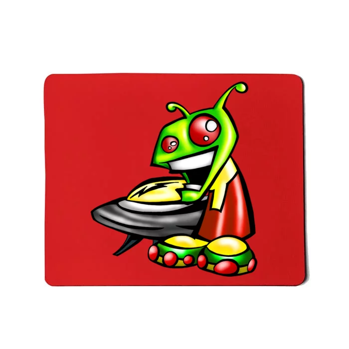 Alien & Saucer Mousepad