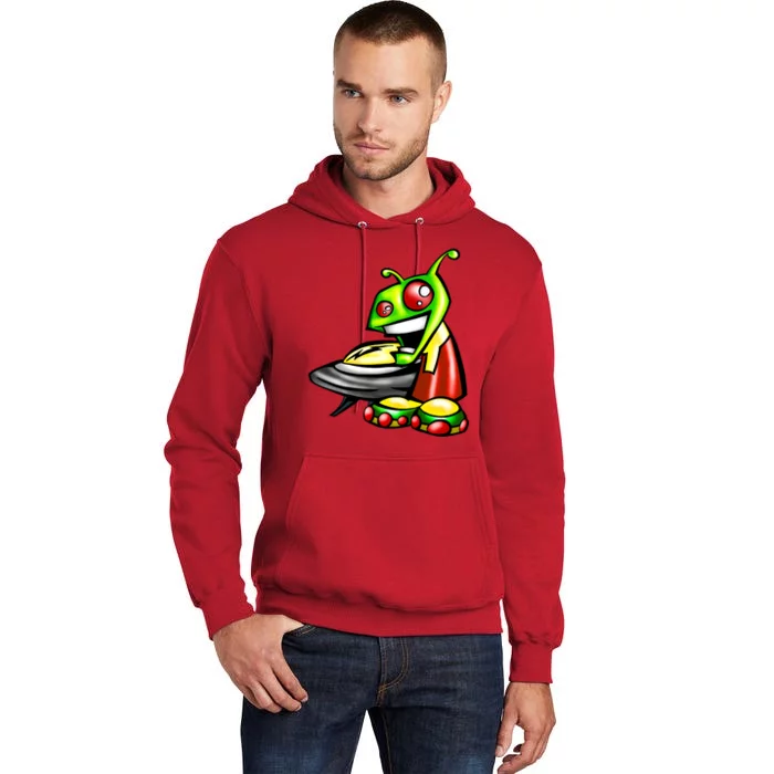 Alien & Saucer Tall Hoodie