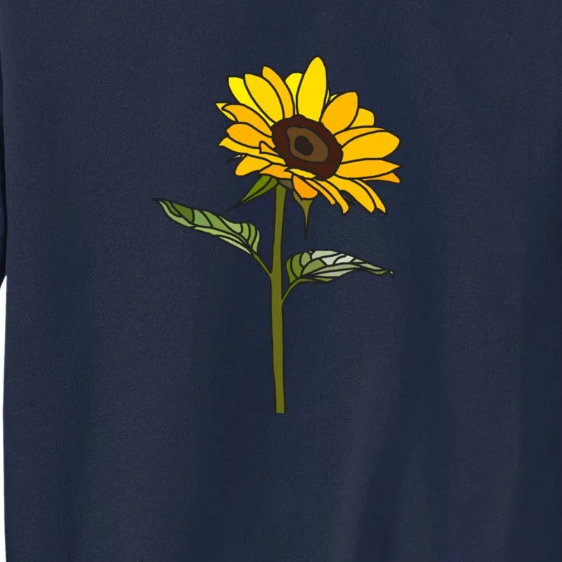 Aesthetic Sunflower Tall Sweatshirt