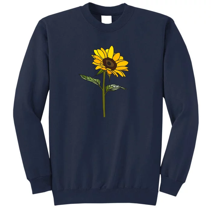 Aesthetic Sunflower Tall Sweatshirt