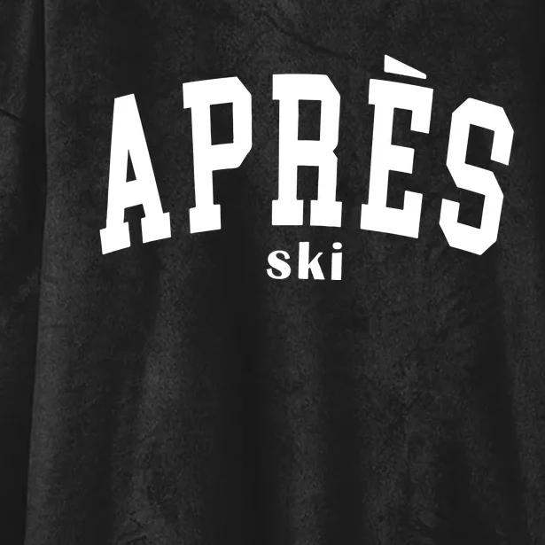 Apres Ski Hooded Wearable Blanket