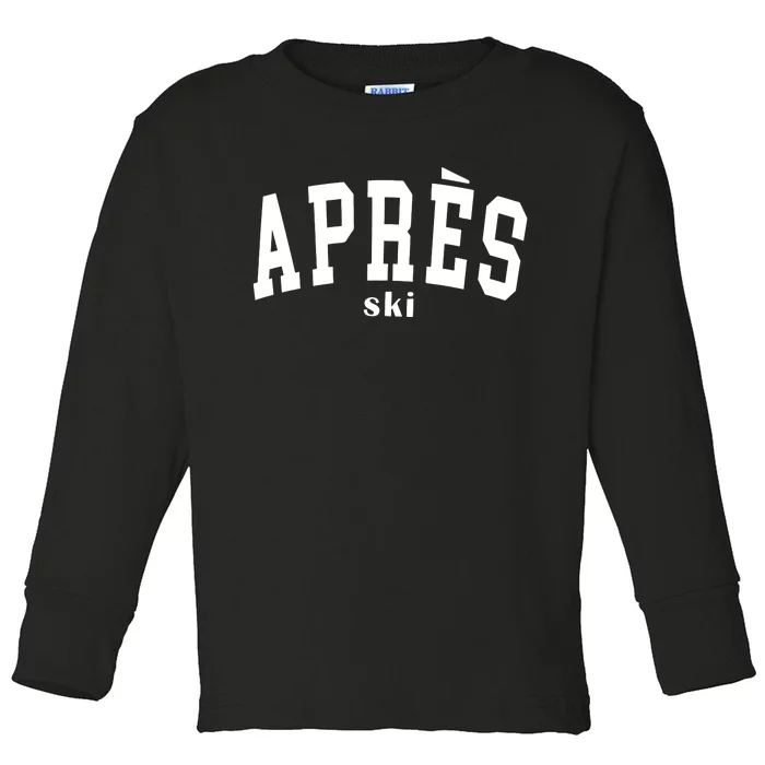 Apres Ski Toddler Long Sleeve Shirt