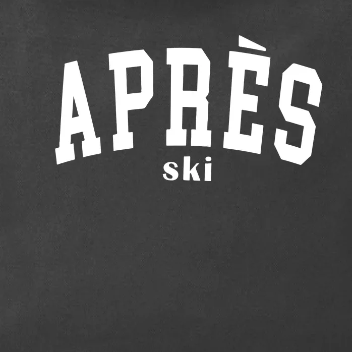 Apres Ski Zip Tote Bag