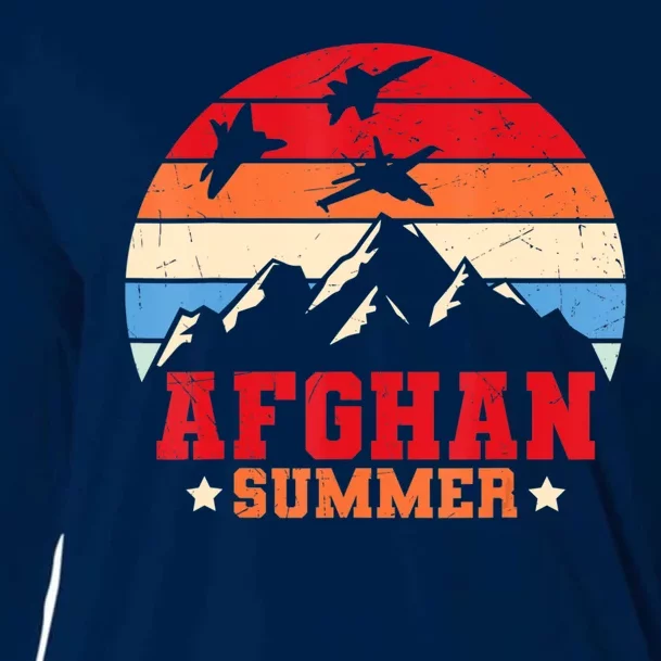 Afghan Summer Afghanistan Veteran Soldier Cooling Performance Long Sleeve Crew