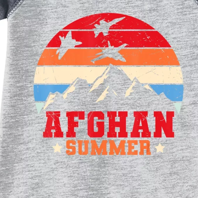 Afghan Summer Afghanistan Veteran Soldier Infant Baby Jersey Bodysuit