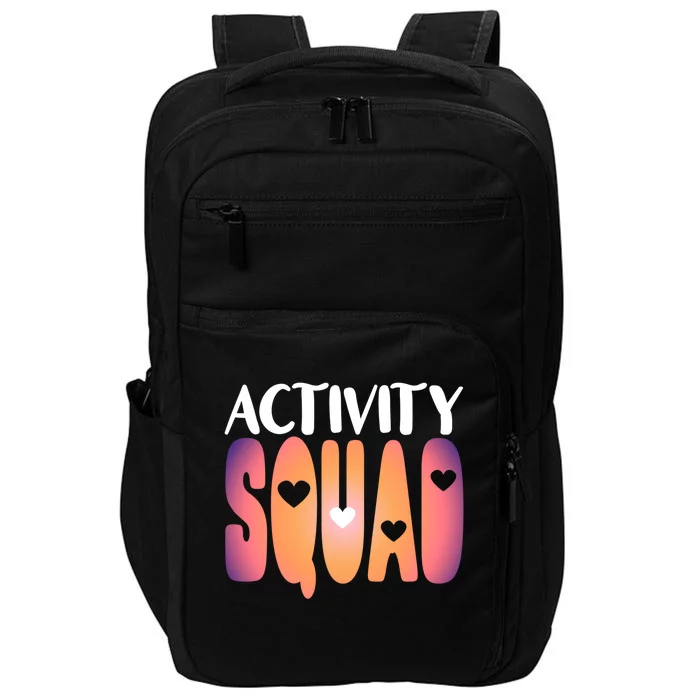 Activity Squad Activity Director Activity Assistant Gift Impact Tech Backpack