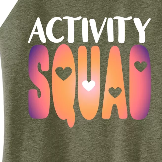 Activity Squad Activity Director Activity Assistant Gift Women’s Perfect Tri Rocker Tank