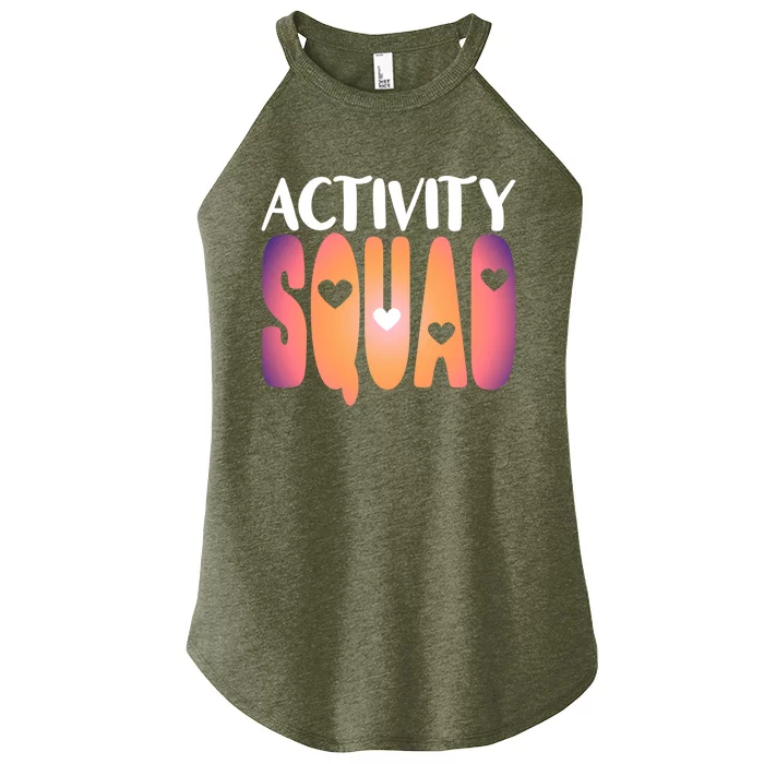 Activity Squad Activity Director Activity Assistant Gift Women’s Perfect Tri Rocker Tank