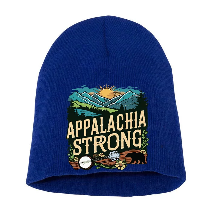 Appalachia Strong Short Acrylic Beanie