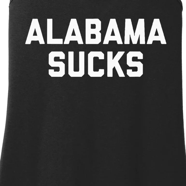 Alabama Sucks Ladies Essential Tank