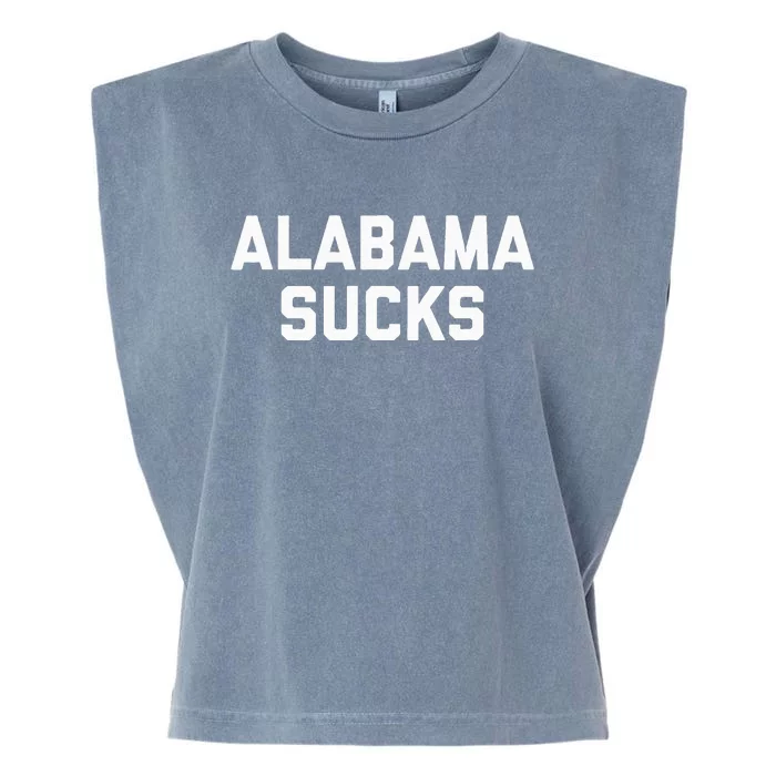 Alabama Sucks Garment-Dyed Women's Muscle Tee