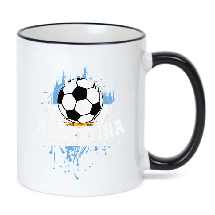 argentina Soccer argentinian Football argentine Futbol Black Color Changing Mug